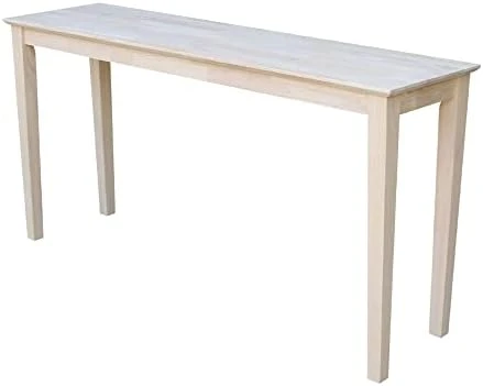 International Concepts Console Table, 60 In, Unfinished 8 International Concepts Console Table, 60 In, Unfinished - Image 8