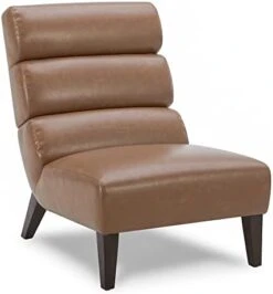 Watson & Whitely Modern Accent Chair, Armless Lounge Chair For Living Room And Bedroom, Fabric Upholstered Chair With Solid Wooden Legs, Grey (Multi-Colored) 23 Watson & Whitely Modern Accent Chair, Armless Lounge Chair For Living Room And Bedroom, Fabric Upholstered Chair With Solid Wooden Legs, Grey (Multi-Colored) -Safavieh Furnitue Shop 31vdLjSFL. AC