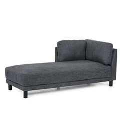 Christopher Knight Home Hyland Chaise Lounge, Fabric, Beige + Black -Safavieh Furnitue Shop 31wsK3sM73L