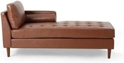 Christopher Knight Home Malinta Chaise Lounge, Pine, Midnight Black + Espresso -Safavieh Furnitue Shop 31x04h ksRL. AC