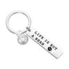 Lywjyb Birdgot Coffee Lovers Gifts Life Is But A Bean Keychain Gift For Best Friends BFF Gift