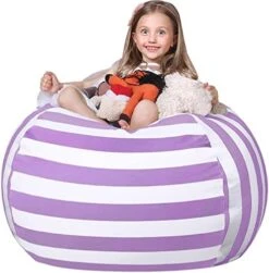 Wekapo Stuffed Animal Storage Bean Bag Chair Cover For Kids | Stuffable Zipper Beanbag For Organizing Children Plush Toys Large Premium Cotton Canvas 24 Wekapo Stuffed Animal Storage Bean Bag Chair Cover For Kids | Stuffable Zipper Beanbag For Organizing Children Plush Toys Large Premium Cotton Canvas -Safavieh Furnitue Shop 411Ffk0ThL. AC