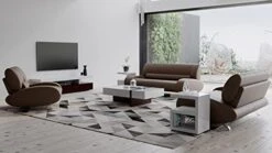 Zuri Modern Aspen White Microfiber Leather Sofa Set With Loveseat And Chair -Safavieh Furnitue Shop 411PEDjVE1L. AC