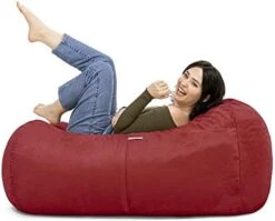 Jaxx Sofa Saxx Bean Bag Lounger, 4-Feet, Lime -Safavieh Furnitue Shop 413aOwxraL. AC