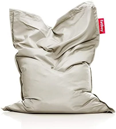 Fatboy Original Outdoor Bean Bag, Light Grey, Small 3 Fatboy Original Outdoor Bean Bag, Light Grey, Small - Image 3