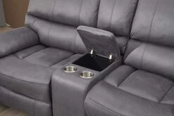 Betsy Furniture Microfiber Reclining Sofa Couch Set Living Room Set 8007 (Grey, Sofa+Loveseat) -Safavieh Furnitue Shop 416jqNJWx1L