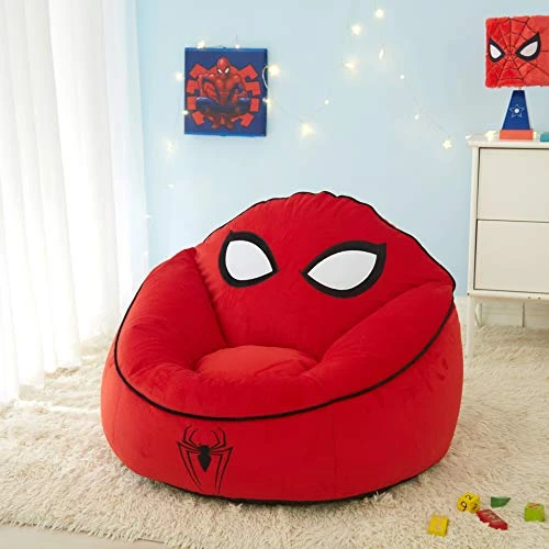 Idea Nuova Marvel Spider-Man Micromink Bean Bag Chair, Large 4 Idea Nuova Marvel Spider-Man Micromink Bean Bag Chair, Large - Image 4