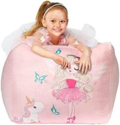 Inner Liner For Stuffed Animal Storage Cover, Bean Bag Replacement Cover For Beanbag Chair Easy Cleaning (No Beans) Large Size/Pink 26 Inner Liner For Stuffed Animal Storage Cover, Bean Bag Replacement Cover For Beanbag Chair Easy Cleaning (No Beans) Large Size/Pink -Safavieh Furnitue Shop 419Ct58 A6L. AC