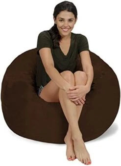 Chill Sack Bean Bag Chair: -Safavieh Furnitue Shop 419U3V9hRGL. AC