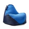 Big Joe Warp Bean Bag Chair, Blue/Navy Spandex And Smartmax, 2.5ft