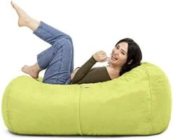 Jaxx Sofa Saxx Bean Bag Lounger, 4-Feet, Lime -Safavieh Furnitue Shop 41BHf hymbL. AC