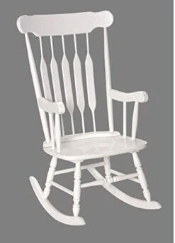 Gift Mark Rocking Chairs - Classic Wooden Rocker - Comfort Fitted Design Perfect For Living Rooms, Bedrooms, Nurserys, And More - Classic Vintage Style Chairs (White) 9 Gift Mark Rocking Chairs - Classic Wooden Rocker - Comfort Fitted Design Perfect For Living Rooms, Bedrooms, Nurserys, And More - Classic Vintage Style Chairs (White) -Safavieh Furnitue Shop 41EQvhNH jL. AC