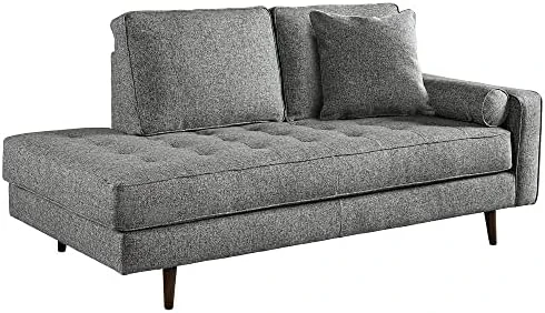 Signature Design By Ashley Zardoni Right Arm Facing Corner Chaise, Charcoal 6 Signature Design By Ashley Zardoni Right Arm Facing Corner Chaise, Charcoal - Image 6