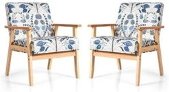 POWERSTONE Modern Upholstered Loveseat, Fabric Loveseat Sofa Couch Wooden 2-Seat Armchair For Home And Office (Yellow, Loveseat) -Safavieh Furnitue Shop 41F1mVdIDL. AC