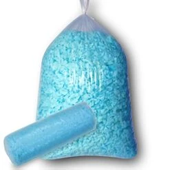 NiceLady Bean Bag Filler Foam-10 Pound Premium Shredded Memory Foam,for Couch Cushion Or Pillow Dog Bed- Very Soft And Great For Stuffing(Blue, 2 * 5 Pound)