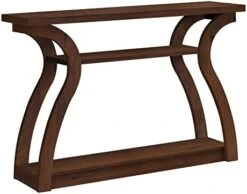 Monarch Specialties 47" Console Table - Sleek And Modern Accent Table For Your Home (Cappuccino/Dark Brown/Espresso) -Safavieh Furnitue Shop 41FpCMSiLrL. AC