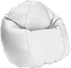 Bean Products Large Vinyl Bean Bag Chair | Filled W/Polystyrene Beads & CertiPUR Foam | Made In USA | 36”W, 36”L, 40”H | 20lb | Available In 2 Sizes | Perfect For Adults, Teens & Kids | Purple -Safavieh Furnitue Shop 41Gfye8wnhL. AC