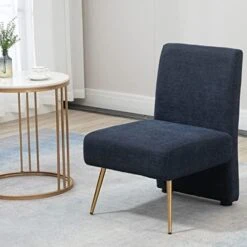 MOJAY 1 Loveseat Sofa And 2 Accent Chairs Set Couches For Living Room Furniture Set With Golden Legs For Bedroom -Safavieh Furnitue Shop 41I8Qk08oNL. AC