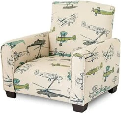 GENERIC Kid's Chair, Toddler's Upholstered Armchair, Child's Rocking Chair (Bears & Trees Print, Rockers), 19D X 21W X 19.5H In (KC100R) -Safavieh Furnitue Shop 41JuRUXy1oL. AC