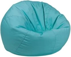 Flash Furniture Dillon Small White Furry Bean Bag Chair For Kids And Teens -Safavieh Furnitue Shop 41LIC6CM4L. AC