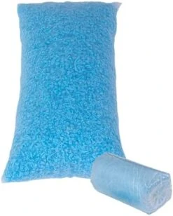 Molblly Bean Bag Filler Foam 20lbs Blue Premium Shredded Memory Foam Filling For Pillow Dog Beds Chairs Cushions And Arts Crafts, Added Gel Particles ， Soft And Great For Stuffing -Safavieh Furnitue Shop 41LbgWNDSZL. AC 1