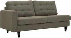 Modway Empress Mid-Century Modern Upholstered Fabric Side Armless Lounge Accent Chair Azure -Safavieh Furnitue Shop 41LtSccsYVL. AC