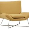 Amazon Brand – Rivet Farr Lotus Accent Chair, 39.8"W, Canary