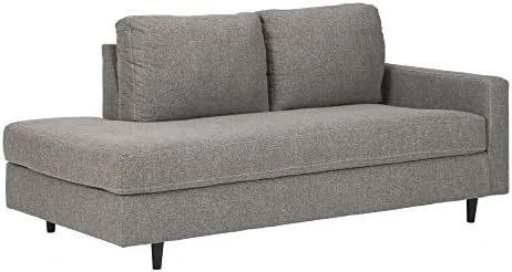 Signature Design By Ashley Zardoni Right Arm Facing Corner Chaise, Charcoal 7 Signature Design By Ashley Zardoni Right Arm Facing Corner Chaise, Charcoal - Image 7