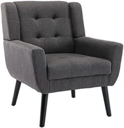 Dolonm Midcentury Modern Accent Chair With Arms, Upholstered Fabric Reading Side Chair Tufted Back Decorative Wingback Chair For Living Room Bedroom (Light Grey) 23 Dolonm Midcentury Modern Accent Chair With Arms, Upholstered Fabric Reading Side Chair Tufted Back Decorative Wingback Chair For Living Room Bedroom (Light Grey) -Safavieh Furnitue Shop 41Odoj8PKVL. AC