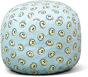 Big Joe Fuf Medium Foam Filled Bean Bag Chair With Removable Cover, Cobalt Lenox, 3ft Big 6 Big Joe Fuf Medium Foam Filled Bean Bag Chair With Removable Cover, Cobalt Lenox, 3ft Big - Image 6