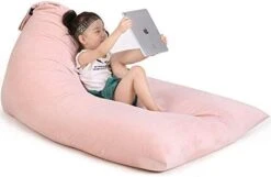 Stuffed Animal Storage Bean Bag Chair For Kids And Adults, Luxury Velvet Stuffed Animal Storage, Stuffie Seat - Cover ONLY(Sweet Pink 200L/52 Gal) 23 Stuffed Animal Storage Bean Bag Chair For Kids And Adults, Luxury Velvet Stuffed Animal Storage, Stuffie Seat - Cover ONLY(Sweet Pink 200L/52 Gal) -Safavieh Furnitue Shop 41PSiRTr6 L. AC
