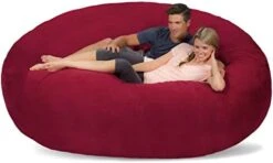 Comfy Sacks Memory Foam Bean Bag Chair, Charcoal Furry -Safavieh Furnitue Shop 41PfP9nwW3L. AC