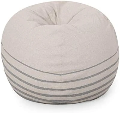 Christopher Knight Home Hudgeons 5 Foot Striped Bean Bag - Natural/Brown Stripes 14 Christopher Knight Home Hudgeons 5 Foot Striped Bean Bag - Natural/Brown Stripes - Image 14