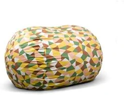 Big Joe Fuf Large Foam Filled Bean Bag Chair With Removable Cover, Black Lenox, 4ft Big -Safavieh Furnitue Shop 41T0IgeZQCL. AC