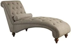 Lexicon Lambart Chaise Lounge, Brown (Bronze Nailheads) -Safavieh Furnitue Shop 41ULjkiMneL. AC