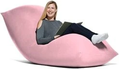 Yogibo Max 6-Foot Beanbag Chair, Bean Bag Couch With A Washable Outer Cover, Customer Favorite Cozy Sofa For Gaming, Reading, And Relaxing, Filled With Soft Micro-Beads, Dark Gray -Safavieh Furnitue Shop 41Urnbjg1JL. AC