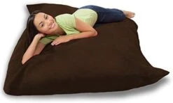 Comfy Sacks Memory Foam Bean Bag Chair, Charcoal Furry -Safavieh Furnitue Shop 41Vw4HZGdGL. AC