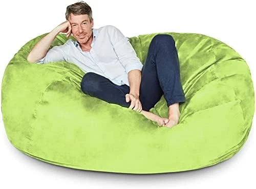 Lumaland Luxury Microsuede Outer Cover For Bean Bags Machine Washable 6-Foot Bean Bag Cover With Inlay In Dark Grey Cover And Inlay ONLY 10 Lumaland Luxury Microsuede Outer Cover For Bean Bags Machine Washable 6-Foot Bean Bag Cover With Inlay In Dark Grey Cover And Inlay ONLY - Image 10