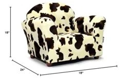 Keet Roundy Faux Fur Children's Chair -Safavieh Furnitue Shop 41btVwi7XxL