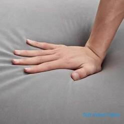 Mikibama Velvet Loveseat Sofa Couch Set For Living Room, Modern Decor Furniture Tufted Sofa Set With Nailhead Acrylic Legs And 2 Pillows For Bedroom, Hall(Grey) -Safavieh Furnitue Shop 41c9OkBKp4L