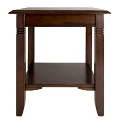 Winsome Wood Nolan Occasional Table, Cappuccino 20.00 X 20.00 X 21.97 Inches -Safavieh Furnitue Shop 41dktAjf0BL