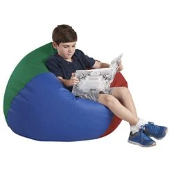 Factory Direct Partners 10478-NV SoftScape Classic 35" Junior Bean Bag Chair, Furniture For Kids, Libraries Or Home - Navy 25 Factory Direct Partners 10478-NV SoftScape Classic 35" Junior Bean Bag Chair, Furniture For Kids, Libraries Or Home - Navy -Safavieh Furnitue Shop 41fEFo1rjdL