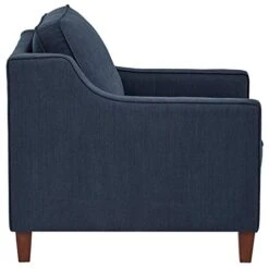 Amazon Brand – Stone & Beam Blaine Modern Upholstered Living Room Accent Chair, 32.3"W, Navy Blue -Safavieh Furnitue Shop 41h3fdLXXdL