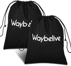 Waybelive 2 Pieces Bean Bag Game Carrying Bag, Canvas Cornhole Carrying Case With Cornhole Bean Bag Tote Carry Case, Weatherproof Bags, Black -Safavieh Furnitue Shop 41iXMRlHsxL. AC