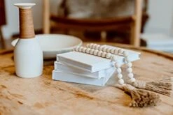 Kigan Home Linen Covered Decorative Books, Set Of 3 (Pearl White) - Fabric Covered Book Set Home Decor For Shelves, Fireplace Mantel, Coffee Table, Console/Bedside Table Or Farmhouse Tiered Tray -Safavieh Furnitue Shop 41ijnxuq8tL