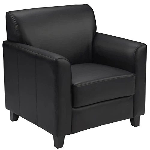 Flash Furniture HERCULES Diplomat Series Black LeatherSoft Chair 1 Flash Furniture HERCULES Diplomat Series Black LeatherSoft Chair