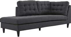 Modway Empress Mid-Century Modern Upholstered Fabric Side Armless Lounge Accent Chair Azure -Safavieh Furnitue Shop 41n0NOmugLL. AC