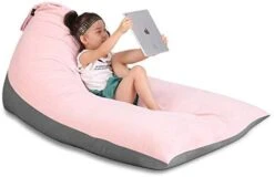 Stuffed Animal Storage Bean Bag Chair For Kids And Adults, Luxury Velvet Stuffed Animal Storage, Stuffie Seat - Cover ONLY(Sweet Pink 200L/52 Gal) 22 Stuffed Animal Storage Bean Bag Chair For Kids And Adults, Luxury Velvet Stuffed Animal Storage, Stuffie Seat - Cover ONLY(Sweet Pink 200L/52 Gal) -Safavieh Furnitue Shop 41nA39aSVOL. AC