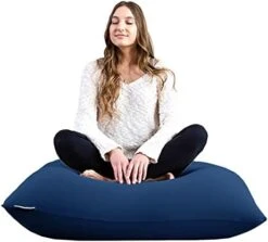 Yogibo Mini Bean Bag, Small Beanbag Chair For Kids, Teens And Adults, Great For Meditation And Sitting, Fibead Filling Conforms To Body, Washable, Removable Cover, Light Grey -Safavieh Furnitue Shop 41oniZTGrxL. AC