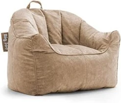 Big Joe Hug Bean Bag Chair, Gray Hyde, 3ft -Safavieh Furnitue Shop 41opyor89SS. AC